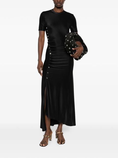 Rabanne button dress - Black