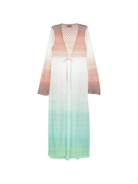 Missoni open-knit cover-up - Green - zdjęcie produktu nr 1