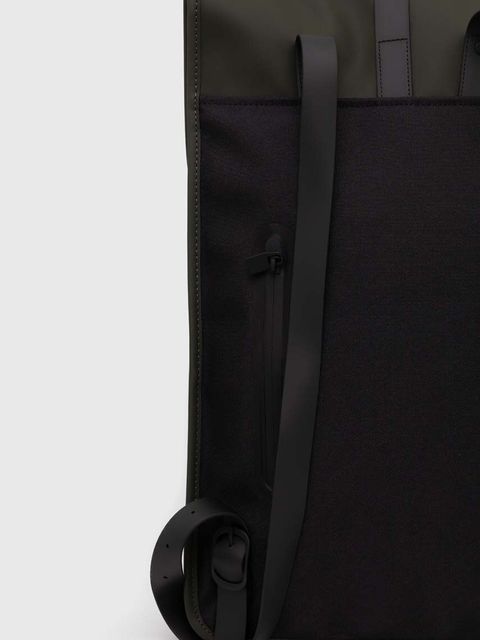 Rains plecak 13000 Backpacks kolor zielony duży gładki