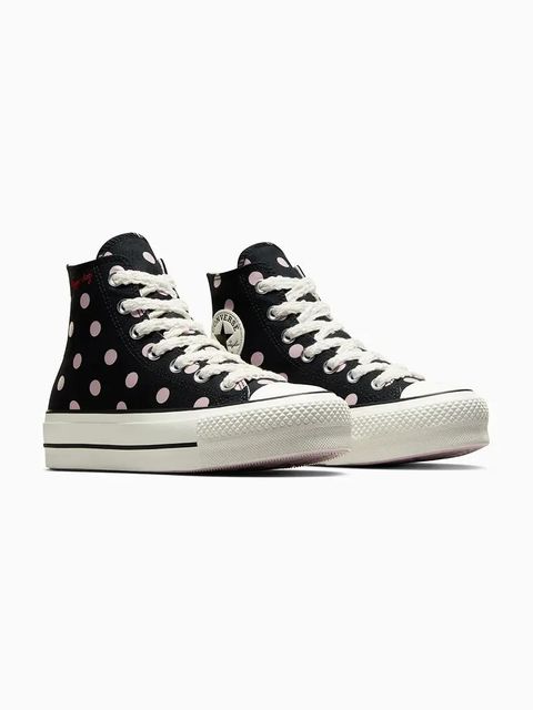 Converse trampki Chuck Taylor All Star Lift kolor czarny A10688C