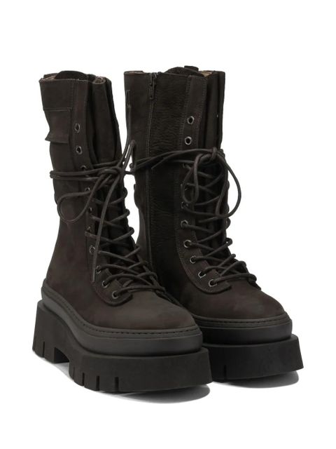 Copenhagen leather combat boots - Brown - zdjęcie produktu nr 2