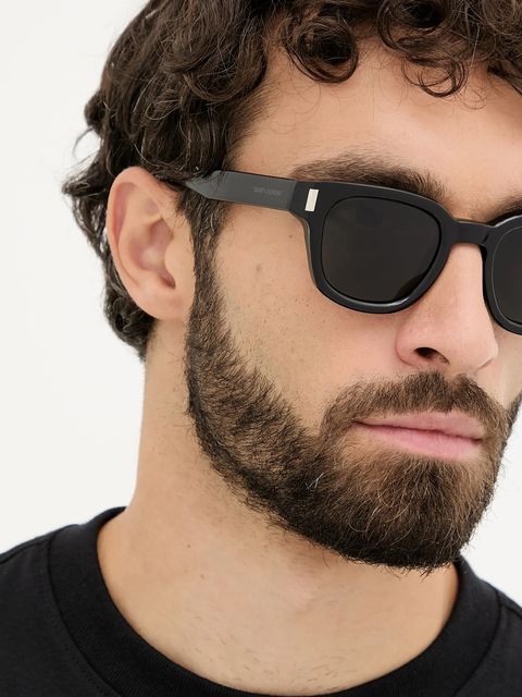 Saint Laurent okulary przeciwsłoneczne kolor czarny SL 838