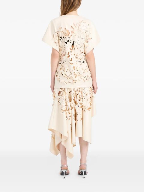 Proenza Schouler Dima laser-cut top - Neutrals