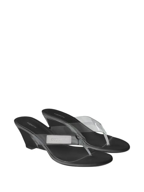 Coperni wedge thong sandals - White - zdjęcie produktu nr 2