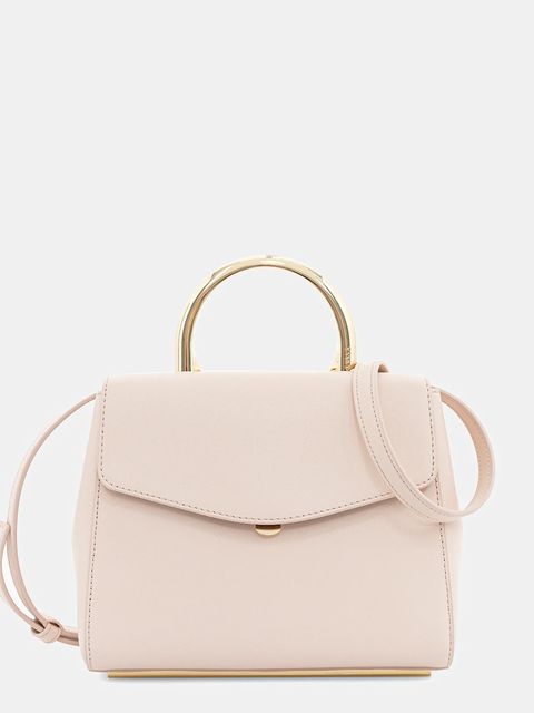 Furla torebka skórzana kolor różowy WB01704.BX3913.0496S1007 - zdjęcie produktu nr 1