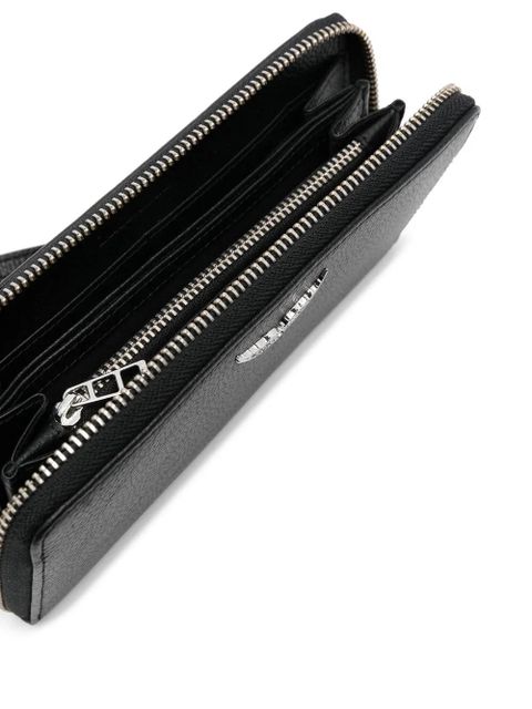 Zadig&Voltaire logo-detail leather purse - Black