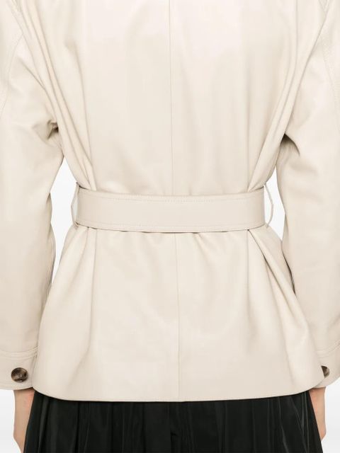 Yves Salomon leather jacket - Neutrals