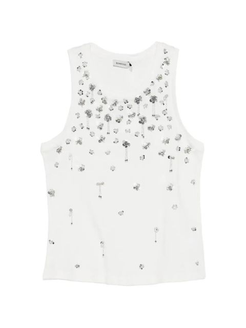 Simkhai embellishment tank top - White - zdjęcie produktu nr 1