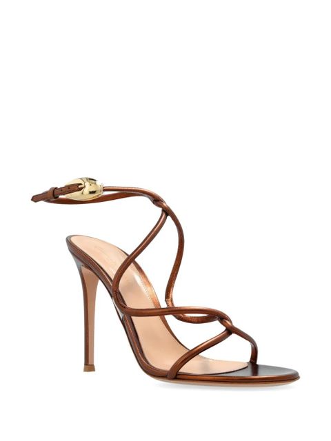 Gianvito Rossi 105mm Mamba sandals - Brown - zdjęcie produktu nr 2