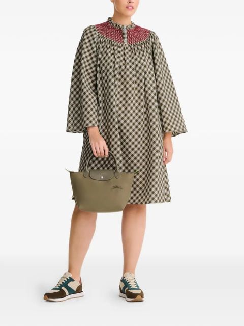 Longchamp small Le Pliage tote bag - Green - zdjęcie produktu nr 2