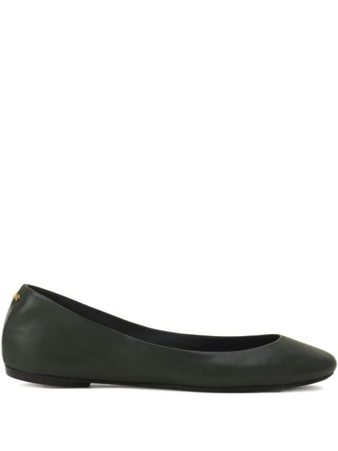 Lanvin leather ballet flats - Green - zdjęcie produktu nr 1