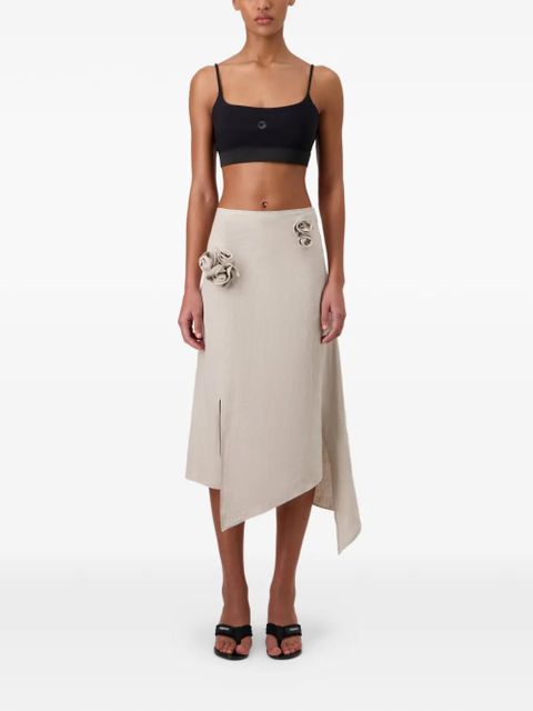 Coperni slim-strap cycling bra - Black - zdjęcie produktu nr 2