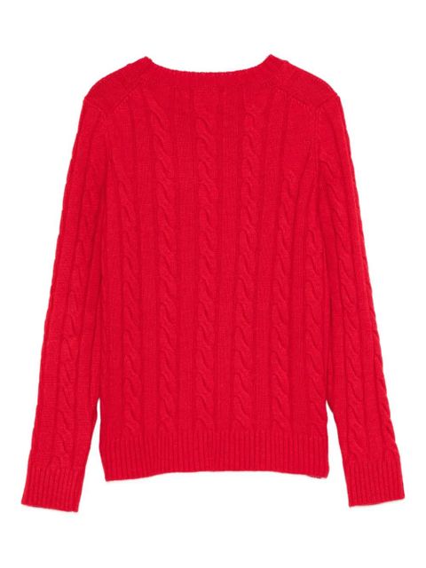 Gimaguas Braid cable-knit sweater - Red