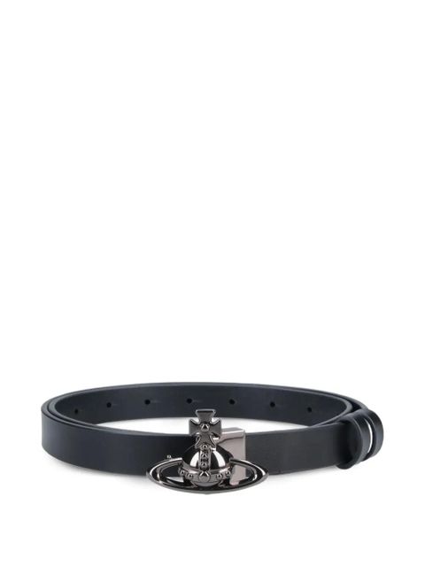Vivienne Westwood Orb-buckle belt - Black - zdjęcie produktu nr 1