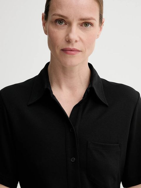 Filippa K sukienka kolor czarny mini prosta 31746.FK