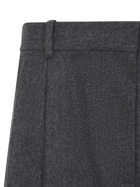 KHAITE wool straight-leg trousers - Grey - zdjęcie produktu nr 2