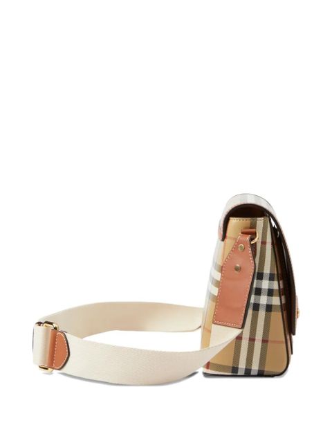 Burberry checked cross body bag - Neutrals