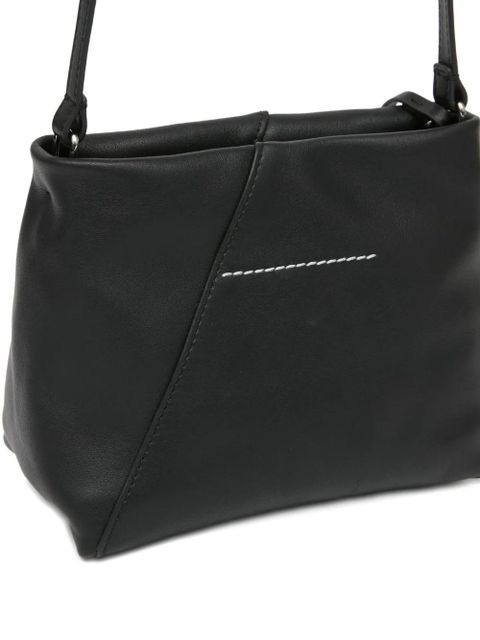 MM6 Maison Margiela leather cross body bag - Black