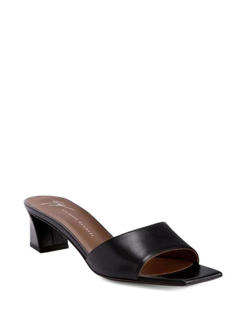 Giuseppe Zanotti 45mm Talia Mule sandals - Black - zdjęcie produktu nr 2