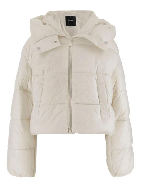 PINKO hooded puffer jacket - White - zdjęcie produktu nr 1