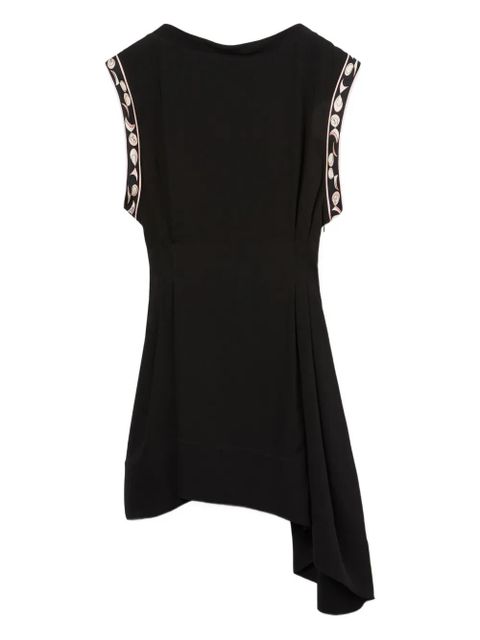 PUCCI asymmetric short dress - Black