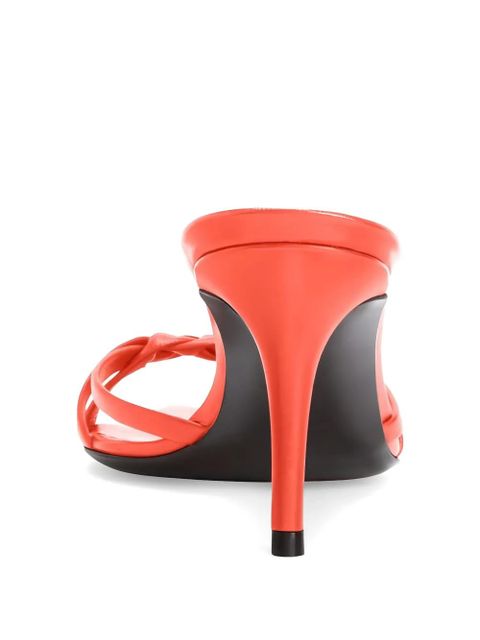 Giuseppe Zanotti 70mm Intrigo Braid mules - Orange