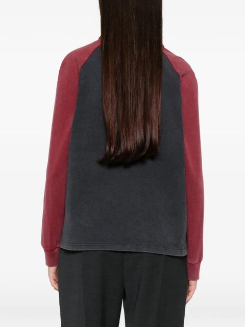 SHUSHU/TONG raglan-sleeve sweater - Grey