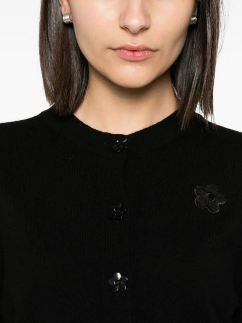 Cecilie Bahnsen CBDUA long-sleeves cardigan - Black