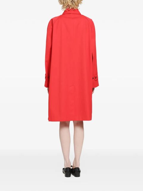 Prada gabardine coat - Red