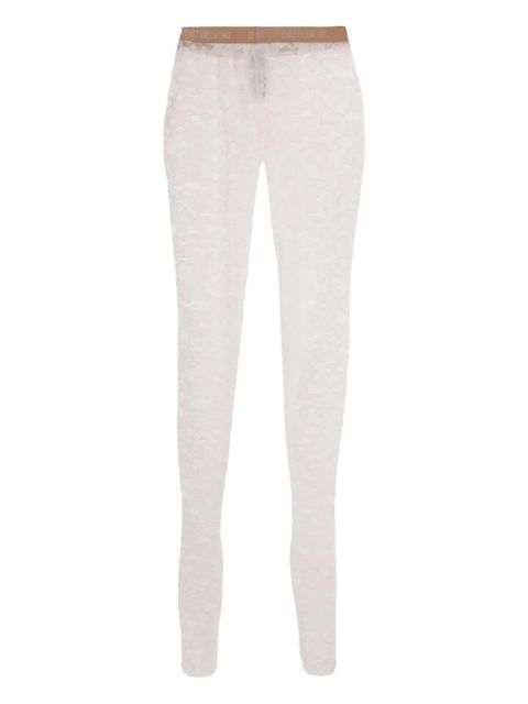 Valentino Garavani logo-waistband tights - Neutrals - zdjęcie produktu nr 2