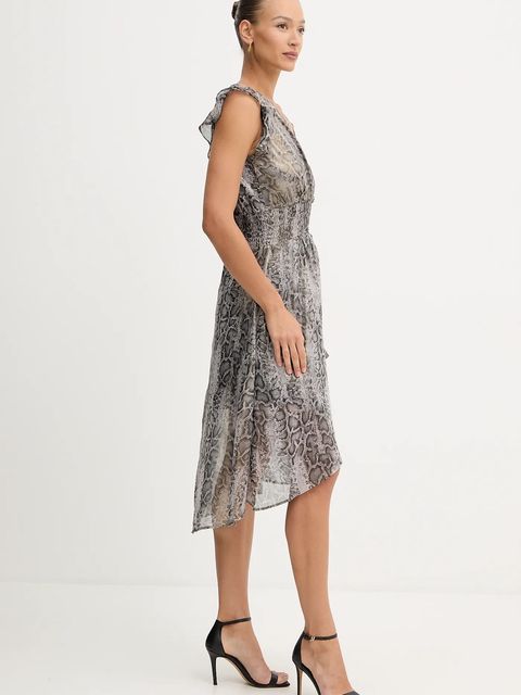 Morgan sukienka kolor szary mini rozkloszowana RCOBA.F - zdjęcie produktu nr 2