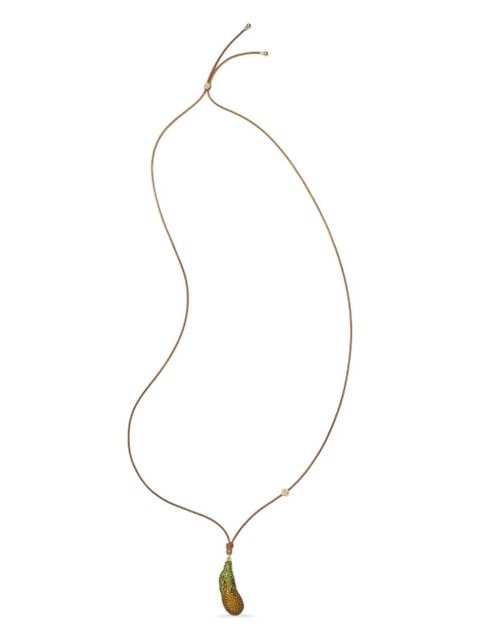 Tory Burch Curiosity Eggplant necklace - Brown - zdjęcie produktu nr 1