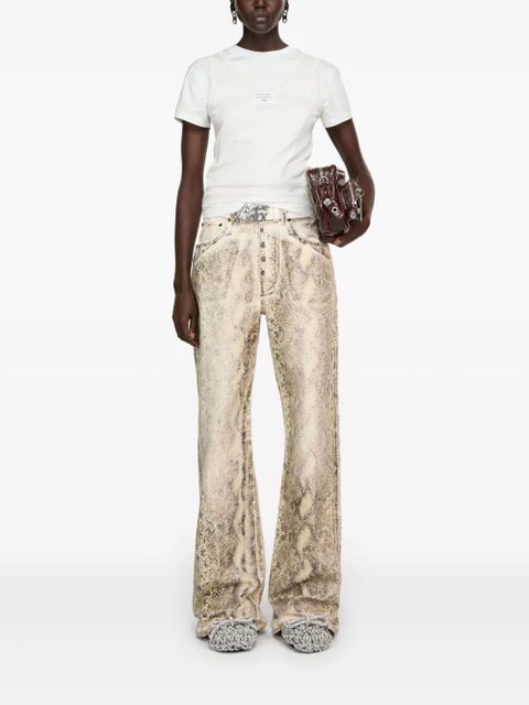 Acne Studios logo-patch T-shirt - White - zdjęcie produktu nr 2