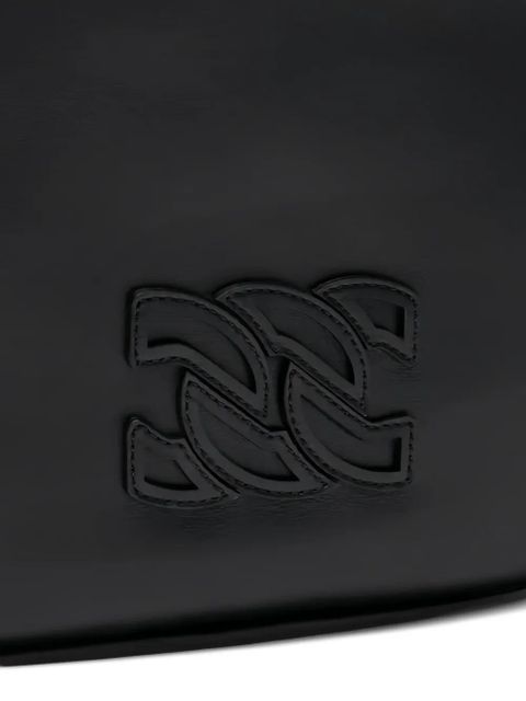 Casadei Vandome knotted leather shoulder bag - Black - zdjęcie produktu nr 2