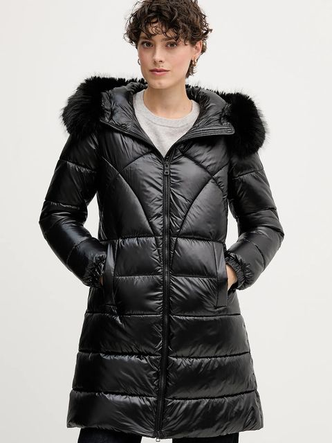 Geox kurtka BACKSIE kolor czarny zimowa W5628H T3121 - zdjęcie produktu nr 1