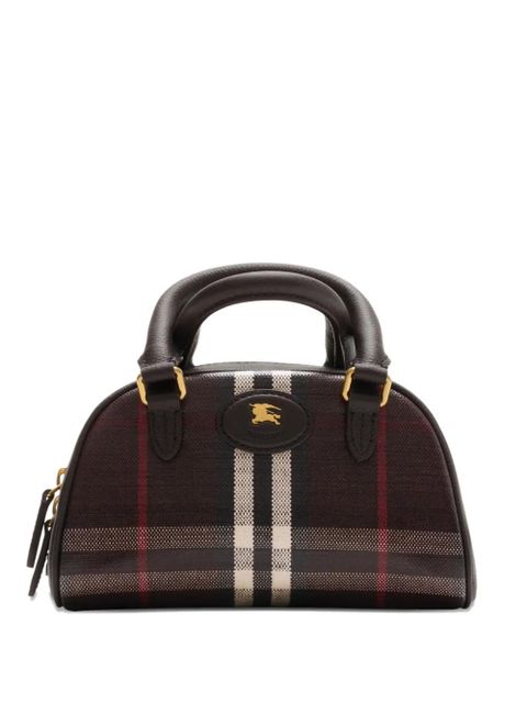 Burberry Highlands check-pattern mini bag - Black - zdjęcie produktu nr 1