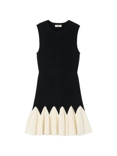 SANDRO knitted mini dress - Black - zdjęcie produktu nr 1