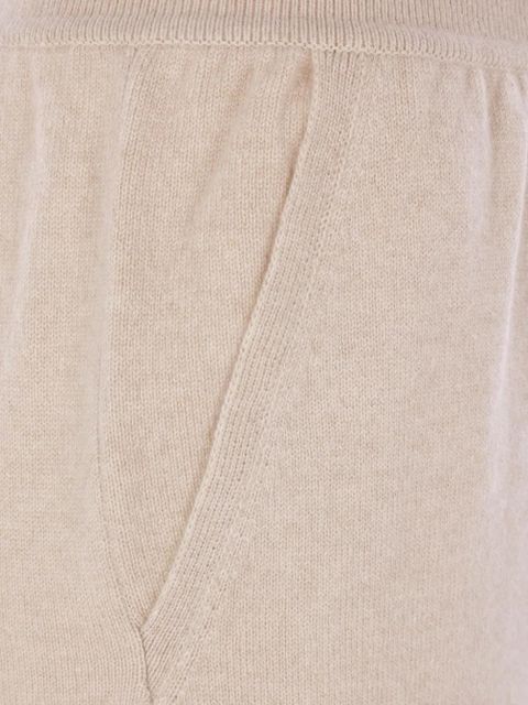 Loro Piana drawstring-fastening track pants - Neutrals