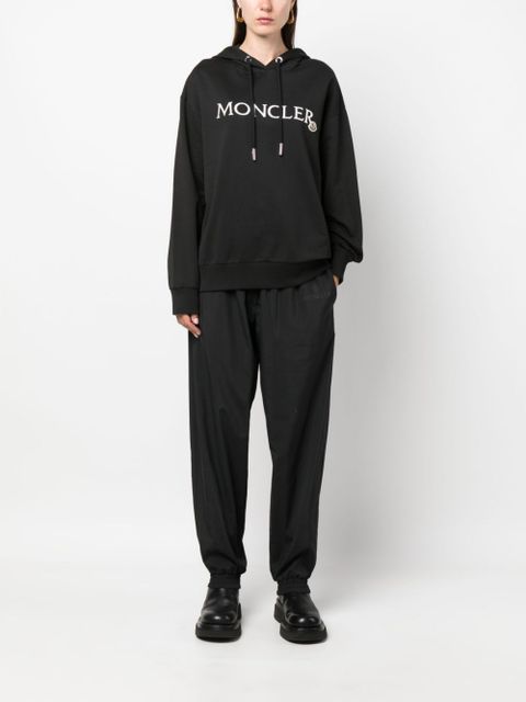 Moncler drawstring-waist track pants - Black