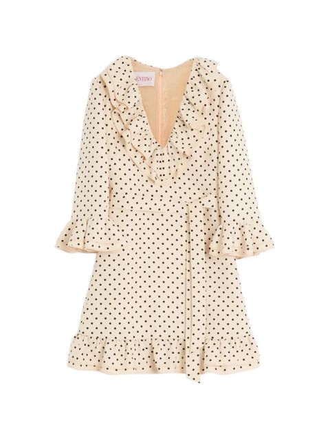 Valentino Garavani Plusdepois-print mini dress - Neutrals - zdjęcie produktu nr 1