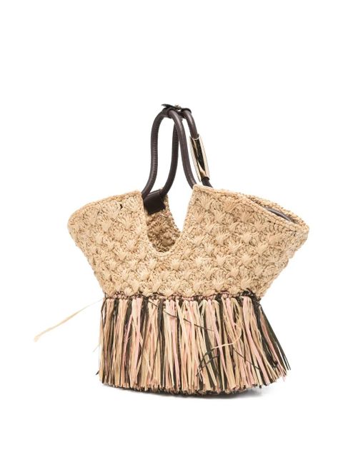 ZIMMERMANN Goldentime tote bag - Neutrals