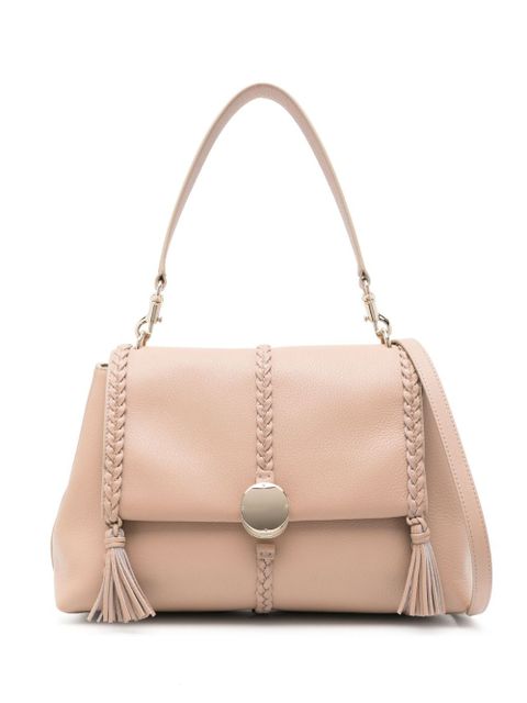 Chloé medium Penelope leather shoulder bag - Neutrals - zdjęcie produktu nr 1