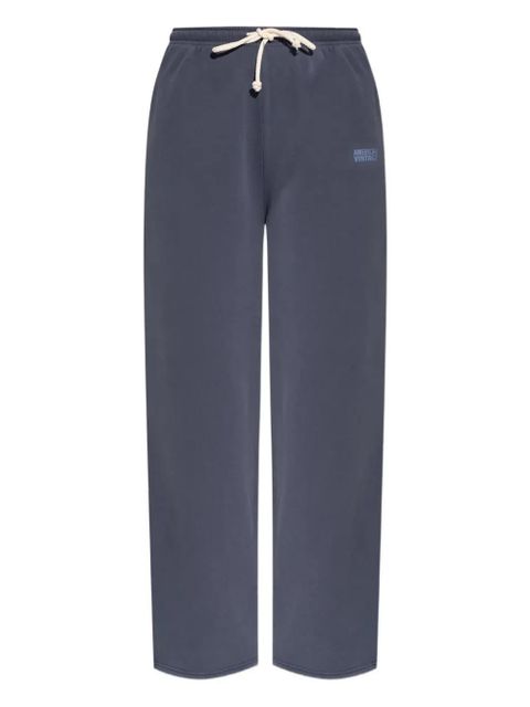 American Vintage Izubird drawstring cotton trousers - Blue - zdjęcie produktu nr 1