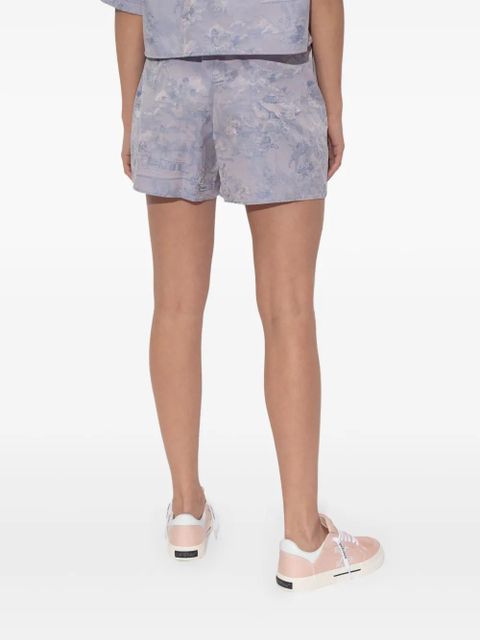 Off-White all-over printed shorts - Purple - zdjęcie produktu nr 2