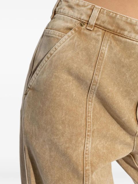 Moschino high-waisted jeans - Neutrals