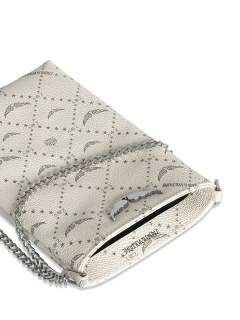 Zadig&Voltaire Rock phone pouch - White