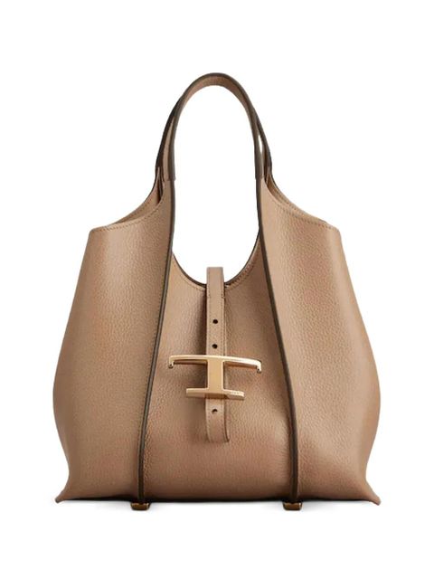 Tod's mini T Timeless tote bag - Neutrals
