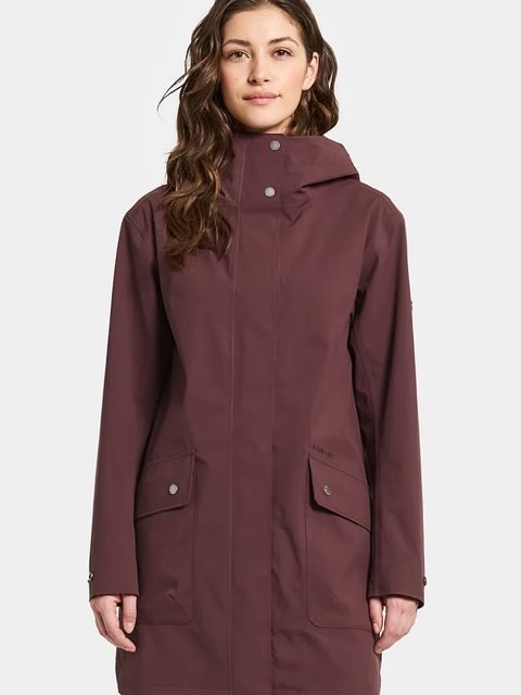 Didriksons kurtka GWEN damska kolor bordowy 505683 - zdjęcie produktu nr 1