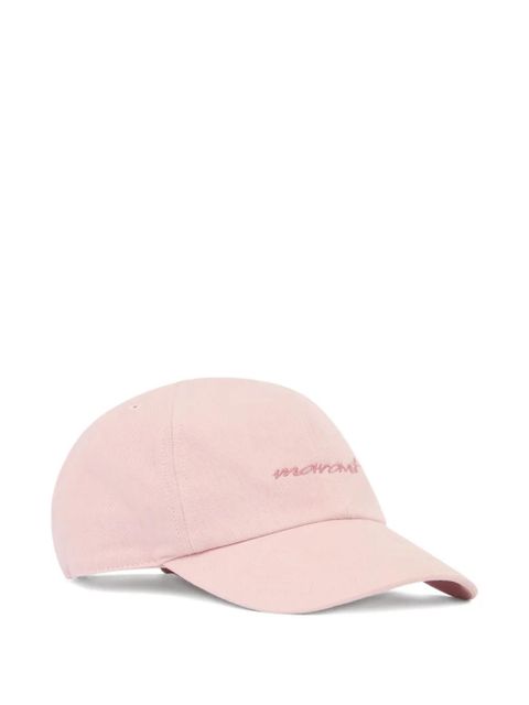 ISABEL MARANT Tomas embroidered cap - Pink