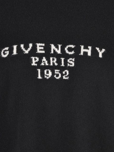 Givenchy logo-intarsia sweater - Black - zdjęcie produktu nr 2